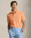 Polo Ralph Lauren The Iconic Mesh Polo Shirt In Orange