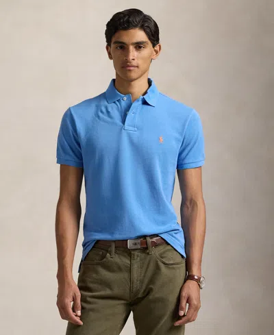 Polo Ralph Lauren Men's Classic-fit Mesh Polo Shirt In Blue