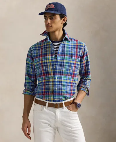 Polo Ralph Lauren Men's Classic-fit Oxford Shirt In Blue