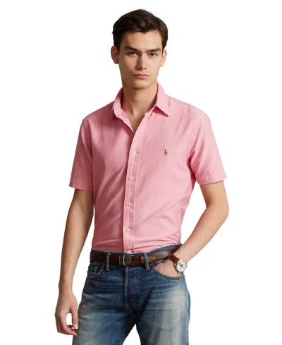 Polo Ralph Lauren Men's Classic-fit Oxford Shirt In Pink