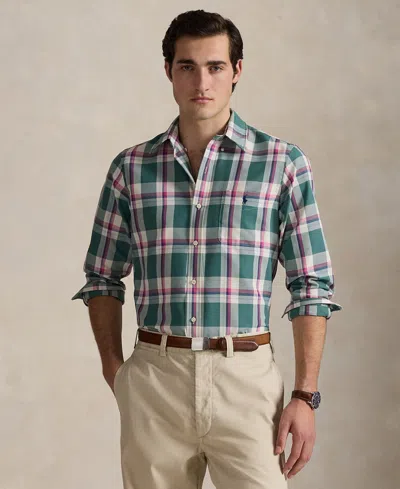 Polo Ralph Lauren Men's Classic-fit Performance Oxford Shirt In Multi