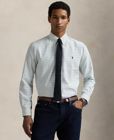 Polo Ralph Lauren Men's Classic-fit Performance Oxford Shirt In Blue
