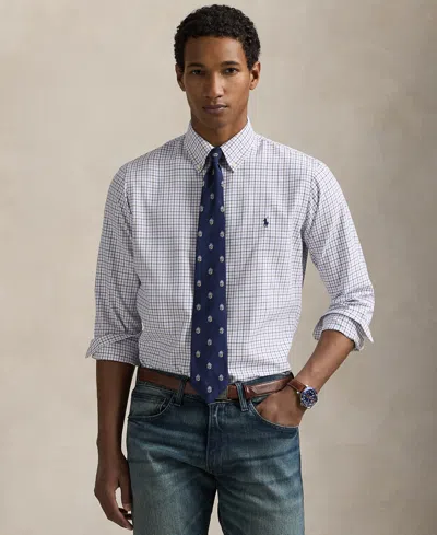 Polo Ralph Lauren Men's Classic-fit Performance Oxford Shirt In White
