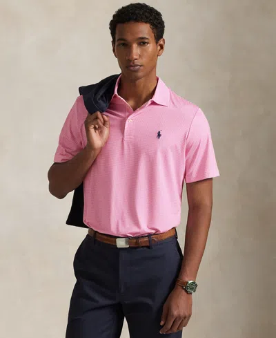Polo Ralph Lauren Men's Classic-fit Performance Polo Shirt In Pink