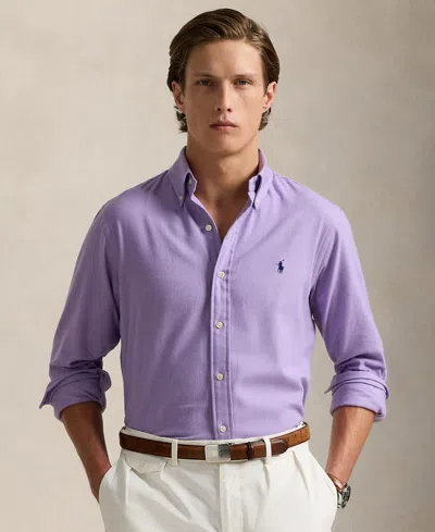 POLO RALPH LAUREN MEN'S CLASSIC-FIT PERFORMANCE TWILL SHIRT