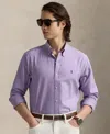 Polo Ralph Lauren Brushed Twill Button-down Shirt In Purple