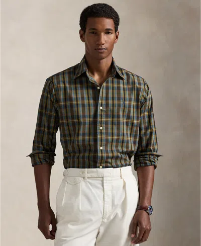 Polo Ralph Lauren Men's Classic Fit Plaid Performance Shirt In Multi