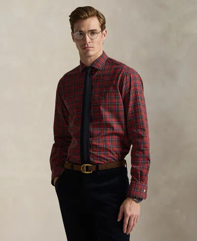 Polo Ralph Lauren Classic Fit Plaid Twill Shirt In Multi