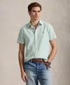 Polo Ralph Lauren Men's Classic-fit Short-sleeve Oxford Shirt In Green