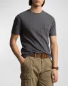 POLO RALPH LAUREN MEN'S CLASSIC FIT SHORT-SLEEVE POCKET T-SHIRT