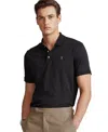Polo Ralph Lauren Men's Slim Fit Short Sleeve Polo Shirt In Black