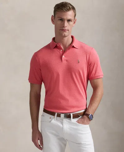 Polo Ralph Lauren Men's Classic Fit Soft Cotton Polo In Pink