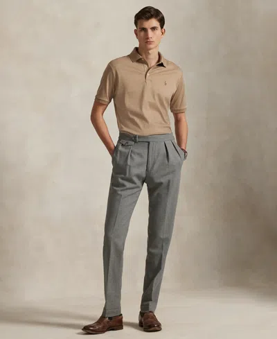Polo Ralph Lauren Men's Classic Fit Soft Cotton Polo In Brown