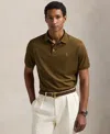 Polo Ralph Lauren Classic Fit Soft Cotton Polo Shirt In Brown