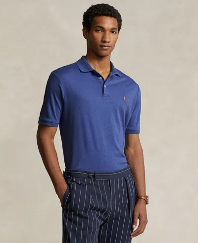 Polo Ralph Lauren Men's Classic Fit Soft Cotton Polo In Annapolis Blue