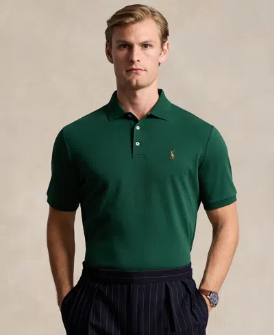 Polo Ralph Lauren Men's Classic Fit Soft Cotton Polo In Green