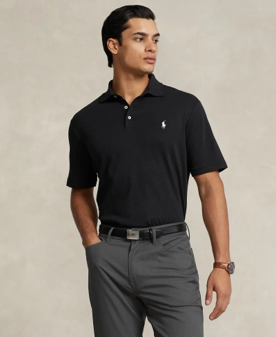 Polo Ralph Lauren Men's Classic Fit Soft Cotton Polo In Black