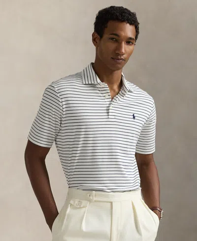 Polo Ralph Lauren Men's Classic-fit Soft Cotton Polo Shirt In White