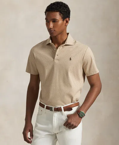 Polo Ralph Lauren Men's Classic-fit Soft Cotton Polo Shirt In Neutral