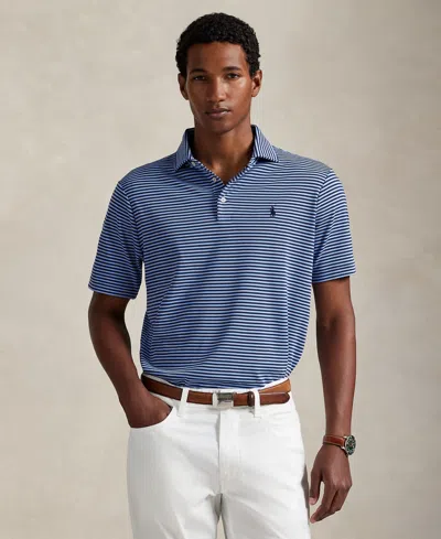 Polo Ralph Lauren Men's Classic-fit Soft Cotton Polo Shirt In Blue
