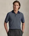 Polo Ralph Lauren Men's Classic-fit Stretch Mesh Polo Shirt In Blue