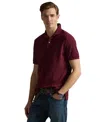 Polo Ralph Lauren Men's Classic-fit Stretch Mesh Polo Shirt In Burgundy
