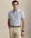 Polo Ralph Lauren Men's Classic-fit Stretch Oxford Mesh Polo In Blue Multi