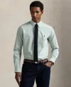 Polo Ralph Lauren Men's Classic-fit Stretch Poplin Shirt In Green
