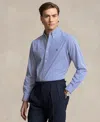 Polo Ralph Lauren Cotton Poplin Classic Fit Button Down Shirt In Blue