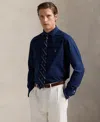 Polo Ralph Lauren Men's Classic-fit Stretch Poplin Shirt In Navy