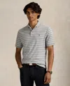 Polo Ralph Lauren Men's Classic-fit Striped Soft Cotton Polo In White