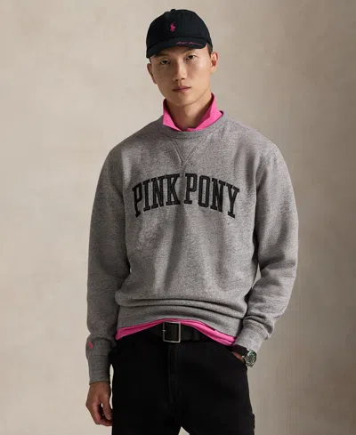 Polo Ralph Lauren Men's Classic Fit Sweatshirt In Gray