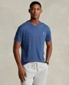 Polo Ralph Lauren Men's Classic-fit V Neck T-shirt In Blue
