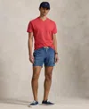 Polo Ralph Lauren Classic Fit Jersey V-neck T-shirt In Spring Red