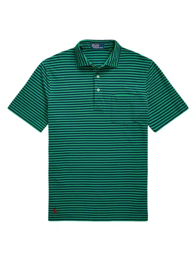 Polo Ralph Lauren Men's Classic-fit Featherweight Mesh Polo In Green
