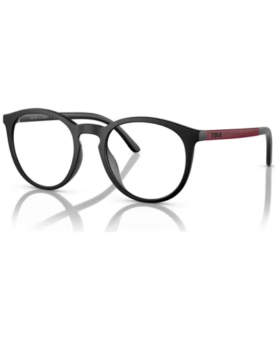 Polo Ralph Lauren Men's Clip-on Sunglasses, Ph4183u In Matte Black,red