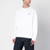 Polo Ralph Lauren White Polo With Classic Collar And Pony Embroidered On The Front In White