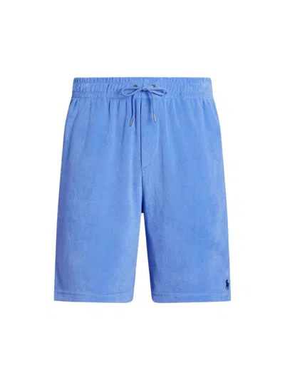 Polo Ralph Lauren Men's Cotton-blend Terry Shorts In Harbor Island Blue