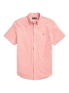 Polo Ralph Lauren Men's Cotton Button-down Oxford Shirt In Orange White