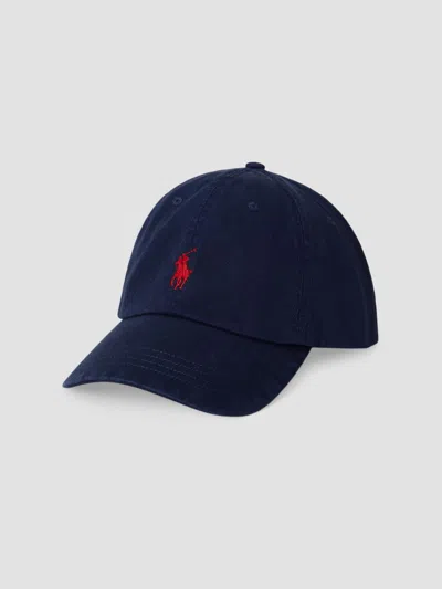 Polo Ralph Lauren Men's Cotton Chino Baseball Cap In Newport Navy