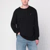 Polo Ralph Lauren Cotton Blend Sweatshirt With Logo In Black