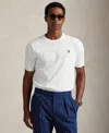 Polo Ralph Lauren Man's White Cotton T-shirt With Logo