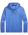 Polo Ralph Lauren Men's Cotton Pajama Hoodie In Harbor Island Blue,cruise Navy