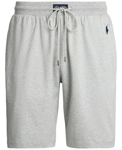 Polo Ralph Lauren Men's Cotton Pajama Shorts In Andover Heather