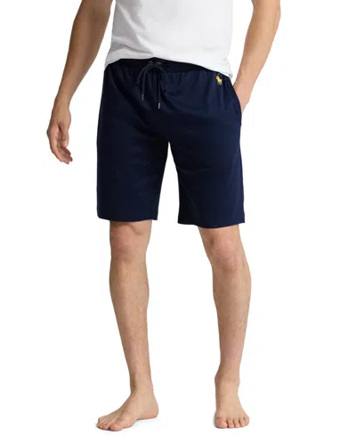 Polo Ralph Lauren Men's Cotton Pajama Shorts In Cruise Navy