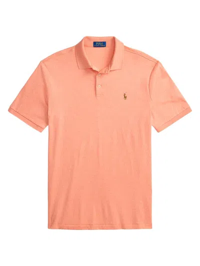 Polo Ralph Lauren Classic Fit Soft Cotton Polo Shirt In Neutral