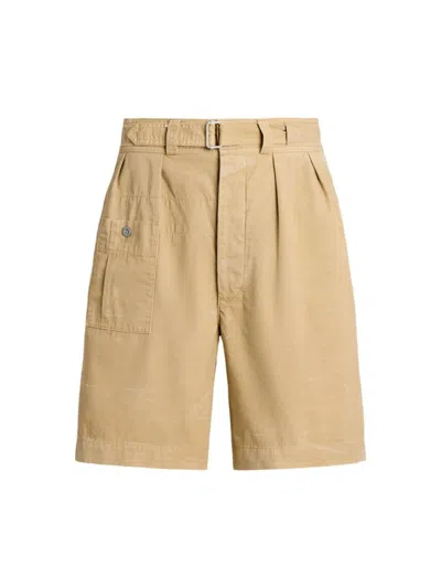 Polo Ralph Lauren Men's Cotton Relaxed-fit Shorts In Neutral