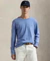Polo Ralph Lauren Crew Neck Sweatshirt In Campus Blue