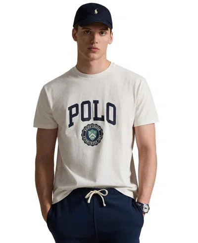 Polo Ralph Lauren Men's Crew Neck T-shirt In Neutral
