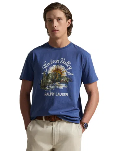 Polo Ralph Lauren Classic Fit Cotton Graphic T-shirt In Multi